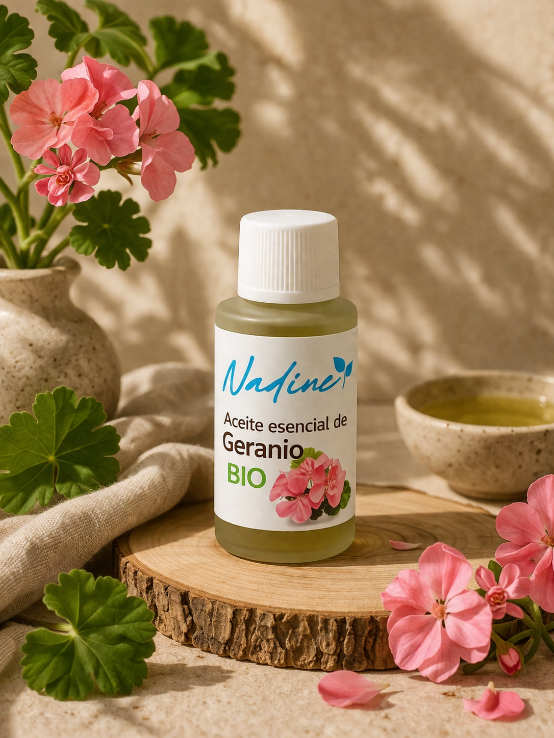 Aceite esencial de Geranio BIO